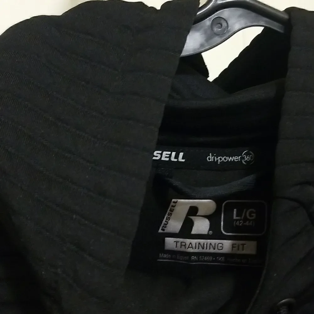 RUSSELL Athletics dri-power/dri-fit lightweight hoodie ( Brand new ) Mens sz L